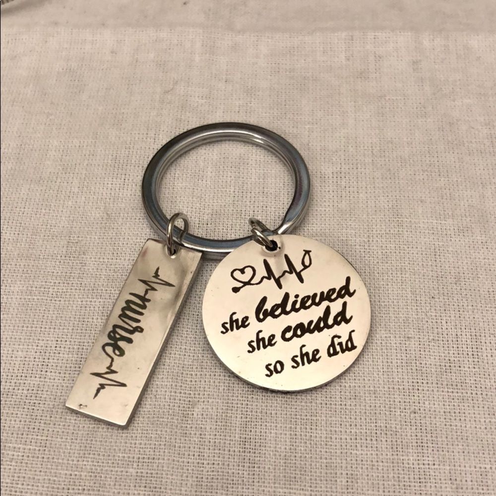 Nurse keychain